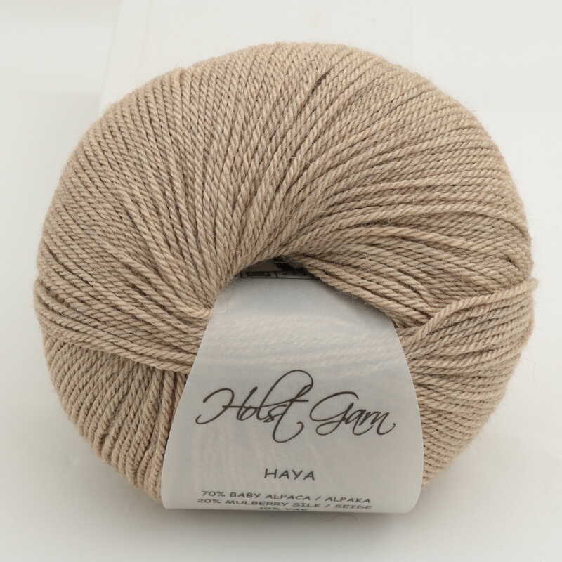 Holst Garn Haya - Alpaca/Silk/Yak Holst Garn Haya Alpaca/Silk/Yak 19 Beach  Offer: $10.94,-